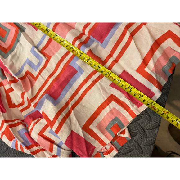 Mister Zimi Clover Jumpsuit Party Print Sleeveless‎ Wide Leg Size 10 Preowned - Picture 6 of 10